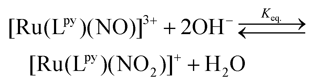 The complex [Fe(H_2O)_3 NO]^+ is formed in the ring test nitrate ion when  freshly prepared FeSO_4 solution is added to aqueous solution of NO_3  followed by addition of conc. H_2SO_4: This complex