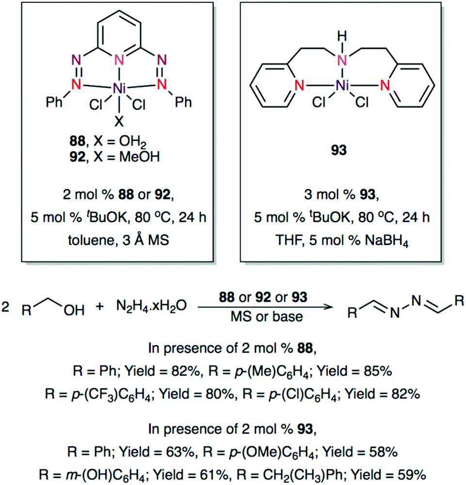 Recent Advances In Pincer Nickel Catalyzed Reactions Dalton Transactions Rsc Publishing Doi 10 1039 D0dt03593a