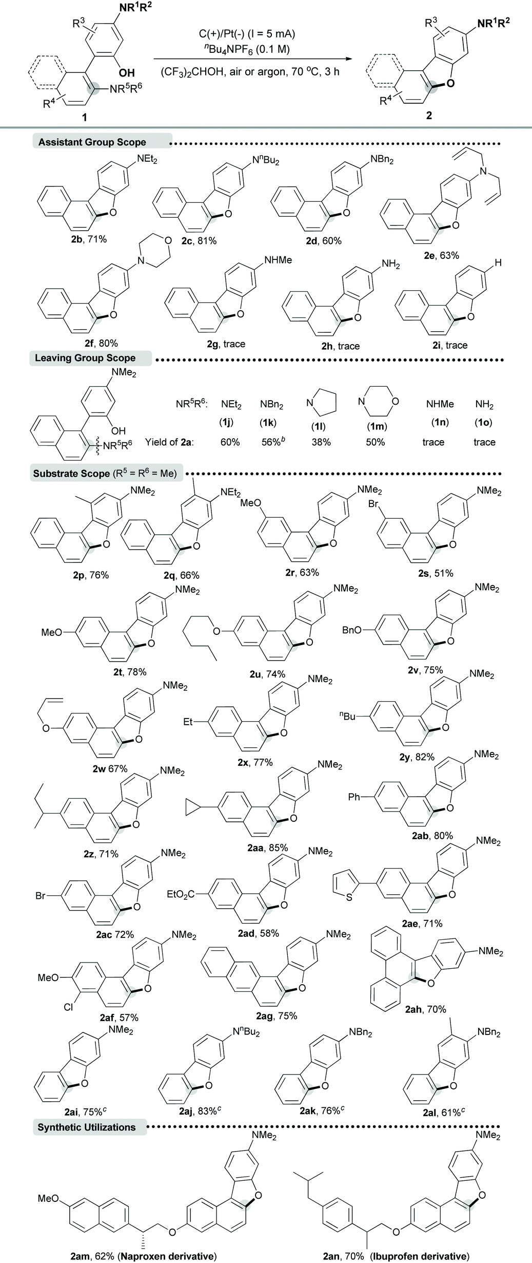 Metal Free Amino Controlled Electrochemical Intramolecular C O And C N Couplings By Site Selective Activation Of Aryl C N And C O Bonds Green Chemistry Rsc Publishing Doi 10 1039 D1gch