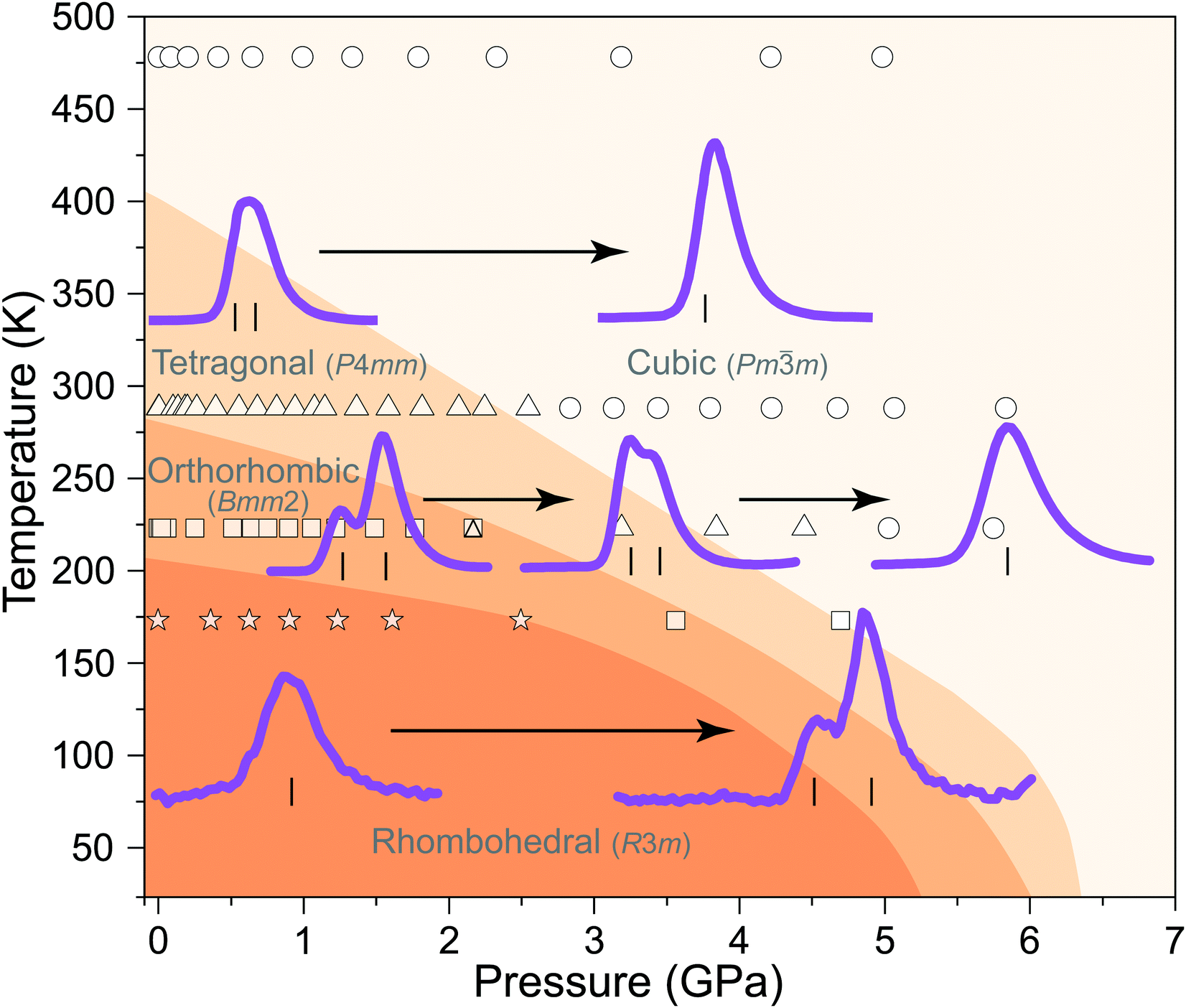 Comprehensive determination of the high pressure structural