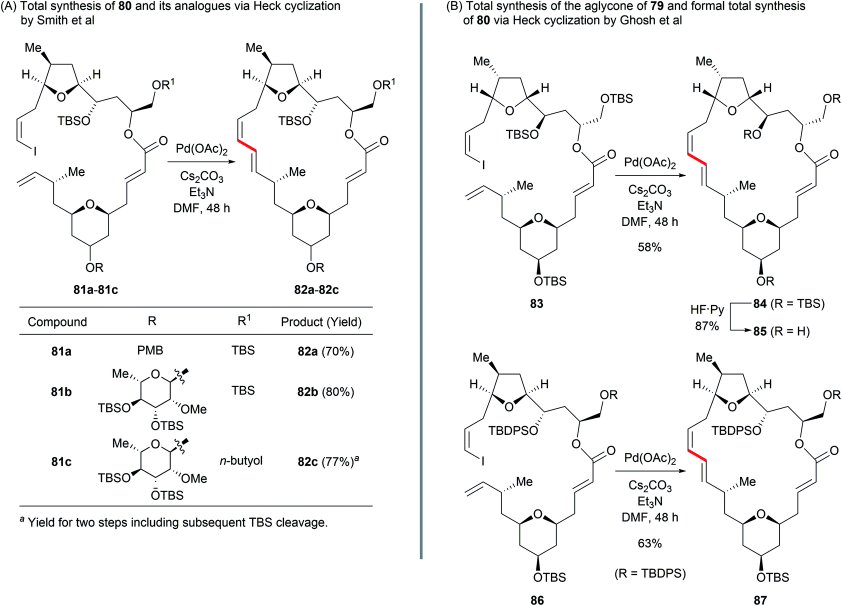 Heck macrocyclization in natural product total synthesis - Natural 