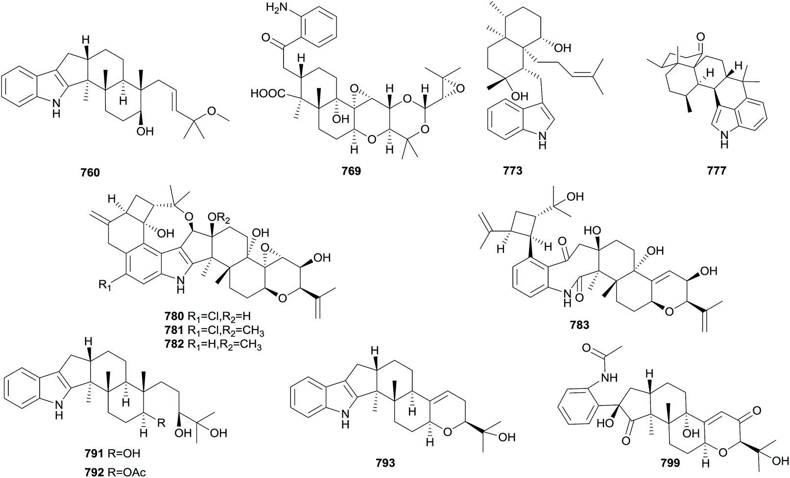 The chemistry and biology of fungal meroterpenoids (2009–2019) - Organic &  Biomolecular Chemistry (RSC Publishing) DOI:10.1039/D0OB02162H