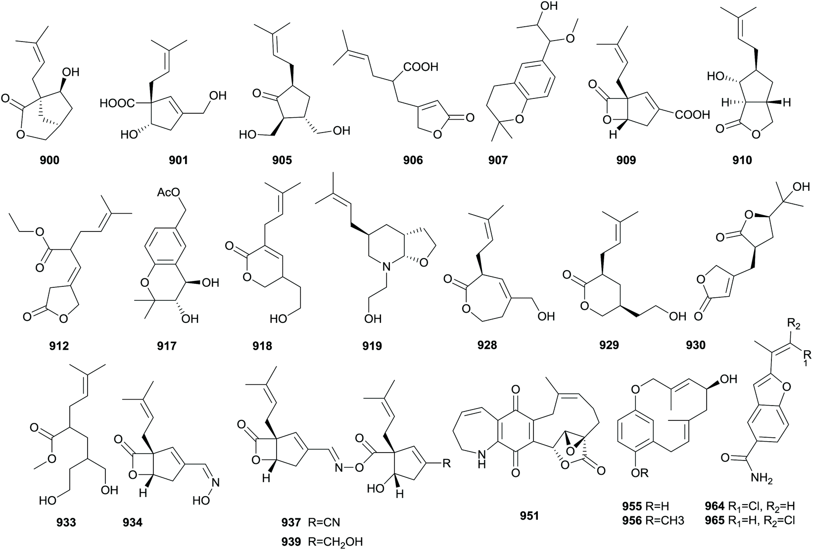 The chemistry and biology of fungal meroterpenoids (2009–2019) - Organic &  Biomolecular Chemistry (RSC Publishing) DOI:10.1039/D0OB02162H