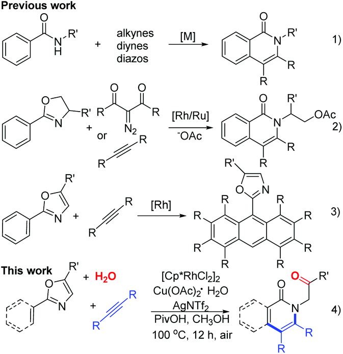 Rh Iii Catalyzed Three Component Cascade Annulation To Produce The N Oxopropyl Chain Of Isoquinolone Derivatives Organic Biomolecular Chemistry Rsc Publishing Doi 10 1039 D0ob023b