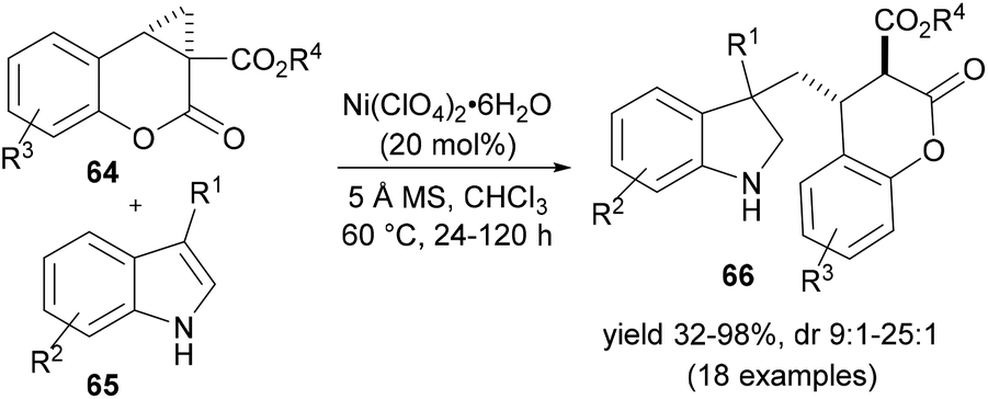 Recent Advances In Ring Opening Of Donor Acceptor Cyclopropanes Using C Nucleophiles Organic Biomolecular Chemistry Rsc Publishing Doi 10 1039 D0obf