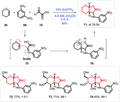 Strategies for the synthesis of furo-pyranones and their