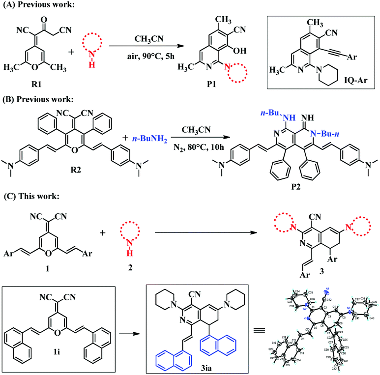 3 6 Diamino 7 8 Dihydroisoquinoline 4 Carbonitrile Derivatives Unexpected Facile Synthesis Full Color Tunable Solid State Emissions And Mechanofluor Organic Chemistry Frontiers Rsc Publishing Doi 10 1039 D0qoj