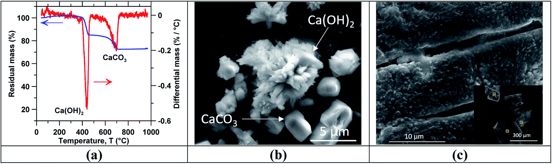 Calcination Free Production Of Calcium Hydroxide At Sub Boiling Temperatures Rsc Advances Rsc Publishing Doi 10 1039 D0rab