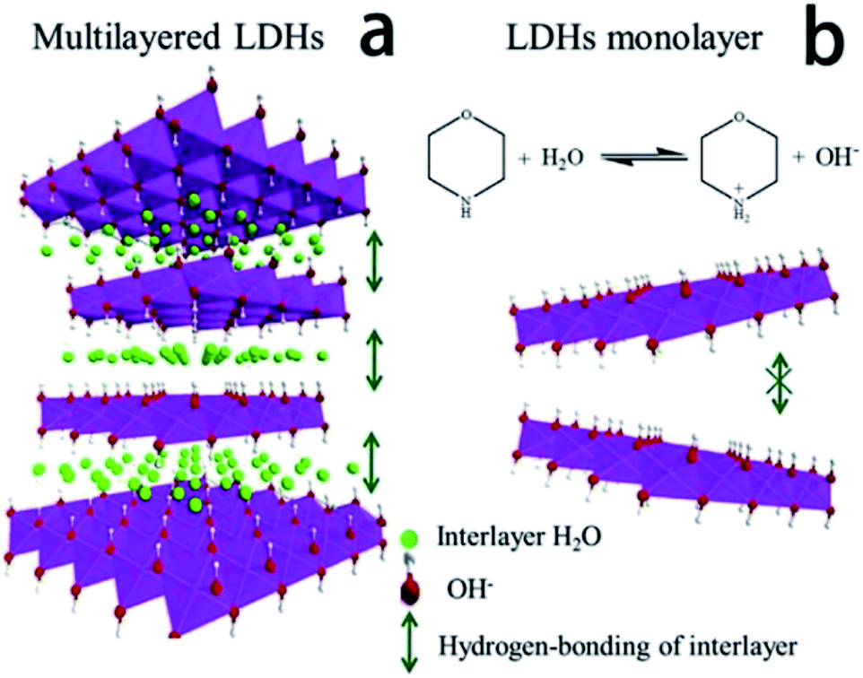 Preparation and application of layered double hydroxide nanosheets 