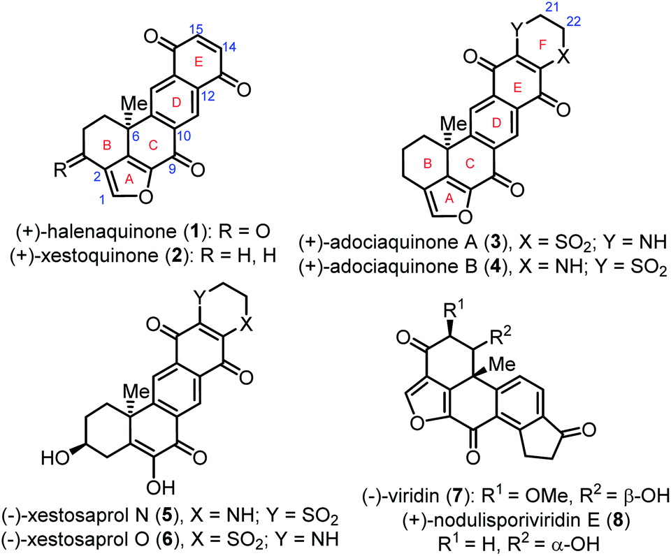 Asymmetric Total Synthesis Of Xestoquinone And Adociaquinones A And B Chemical Science Rsc Publishing Doi 10 1039 D0sc070k