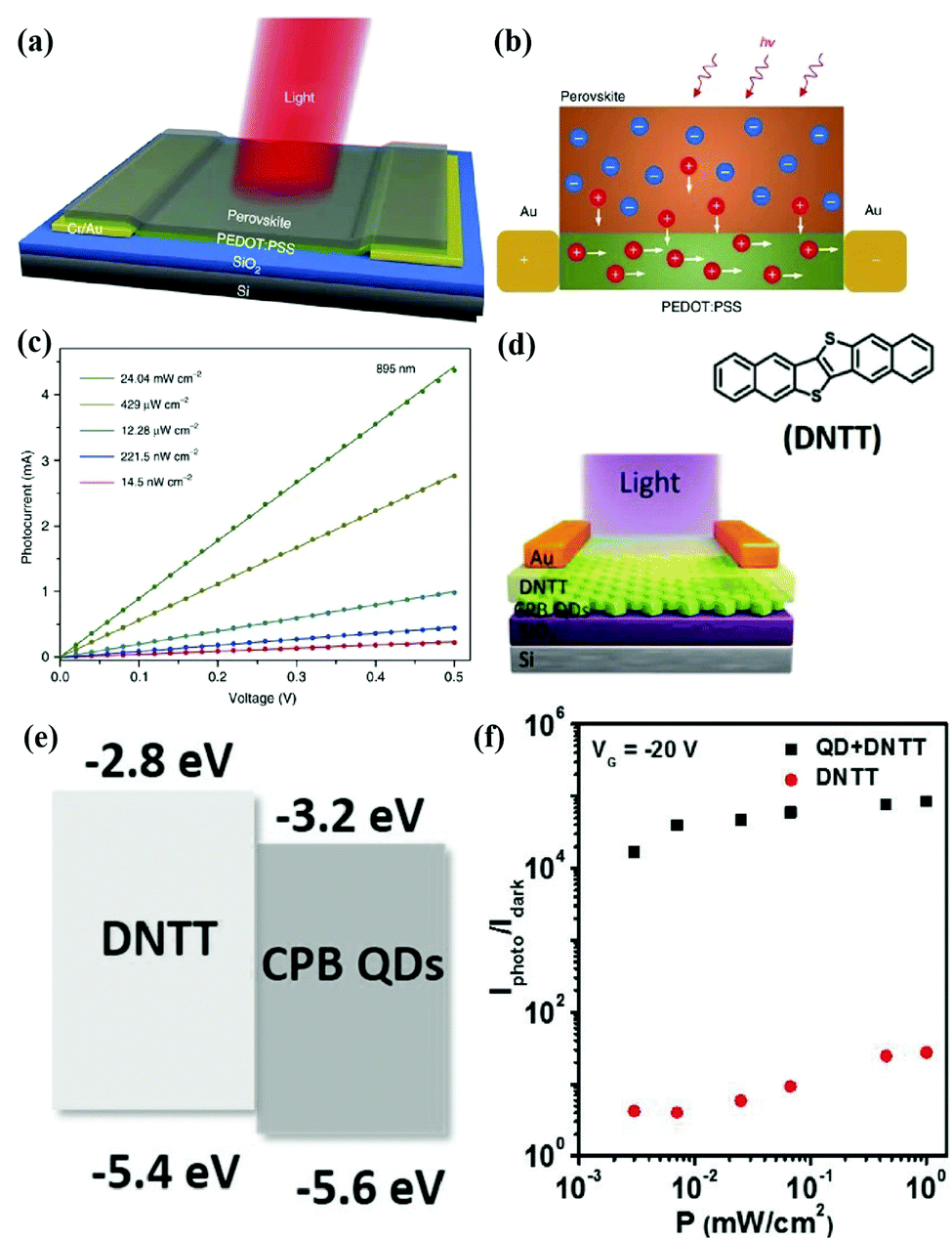 A review on solution-processed perovskite/organic hybrid 