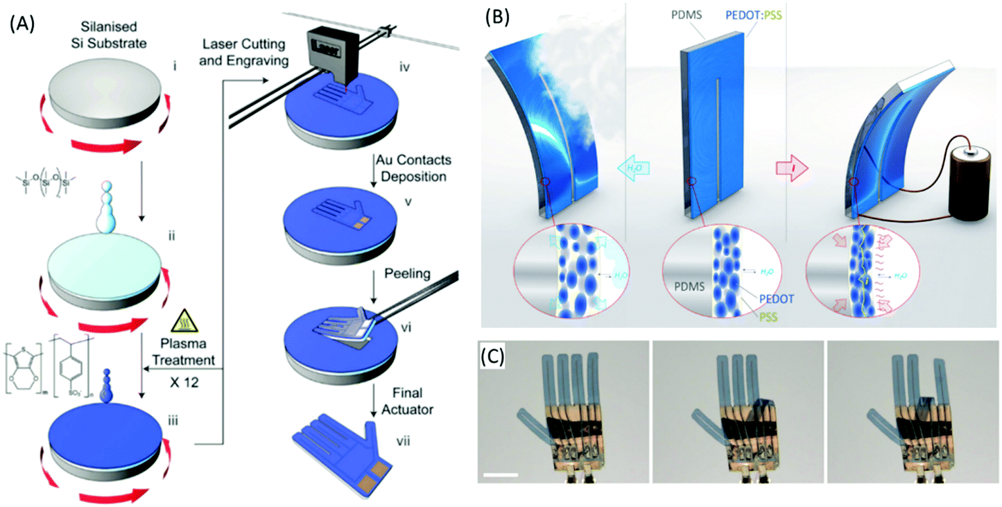 a) Schematic drawings of the micro-LED platelets fabrication process