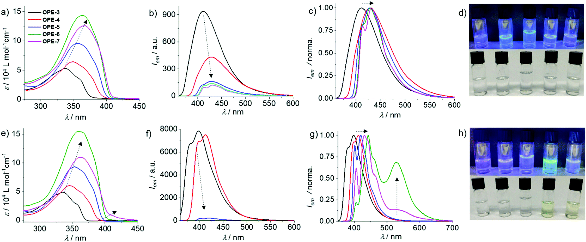 Bliv ophidset Tragisk Peck Understanding the role of conjugation length on the self-assembly behaviour  of oligophenyleneethynylenes - Chemical Communications (RSC Publishing)