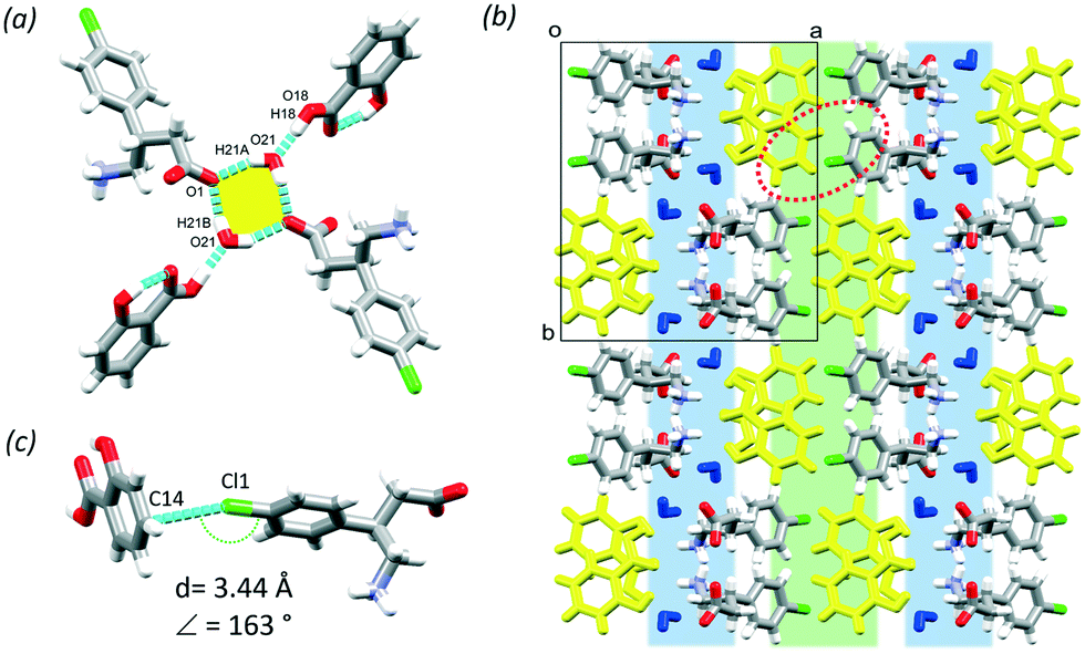 Multicomponent Crystals Of Baclofen With Acids And Bases Conformational Flexibility And Synthon Versatility Crystengcomm Rsc Publishing
