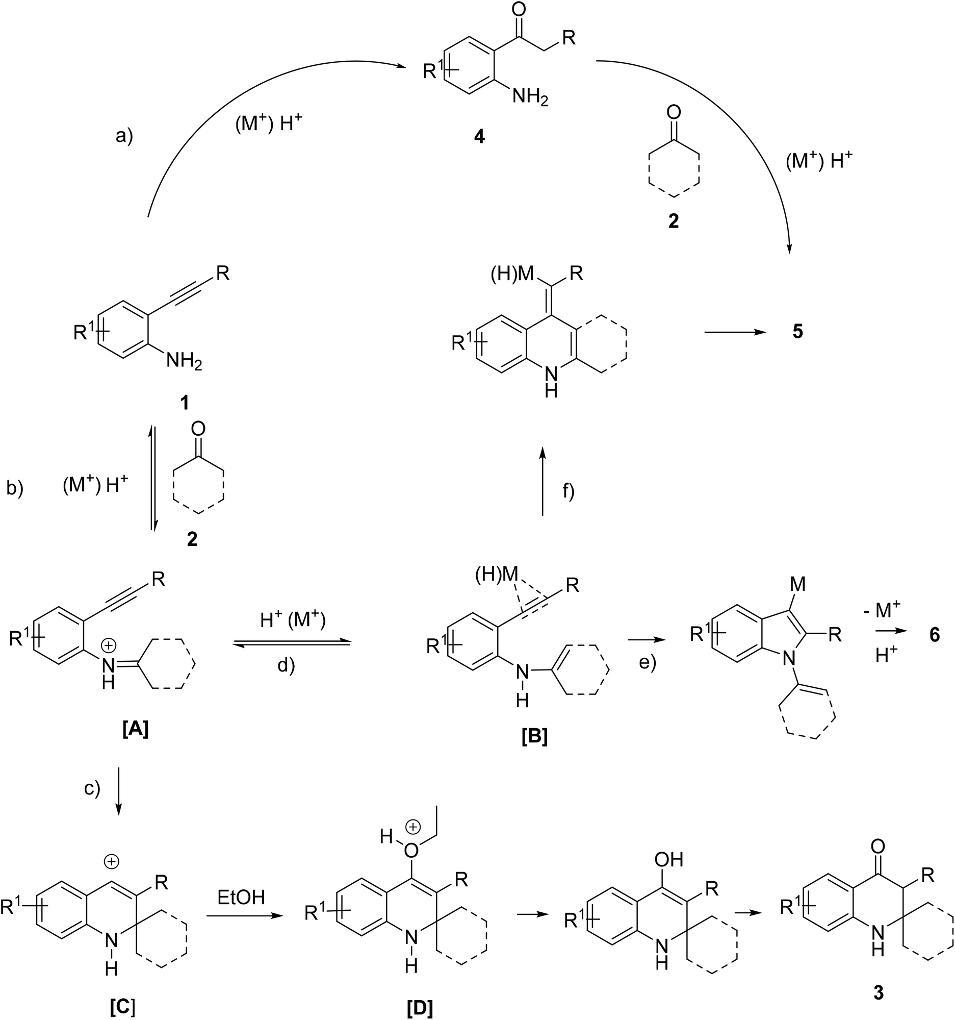 Synthesis Of Functionalised 2 3 Dihydroquinolin 4 1h Ones Vs Quinoline Or N Alkenylindole Derivatives Through Sequential Reactions Of 2 Alkynylanilines With Ketones Organic Biomolecular Chemistry Rsc Publishing