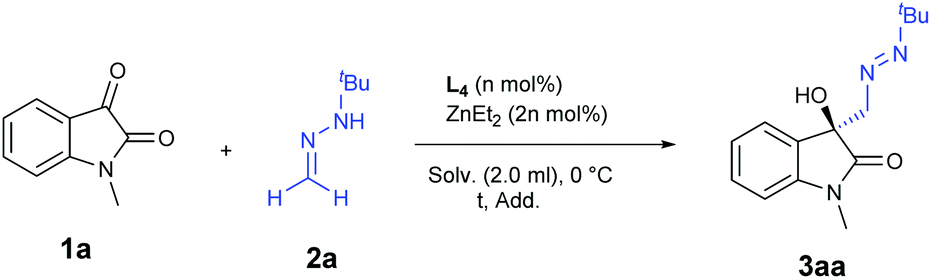 A New Asymmetric Activation Strategy For Hydrazones As Acyl Anion Equivalents In The Bimetallic Catalyzed Carbonyl Ene Reaction Organic Biomolecular Chemistry Rsc Publishing