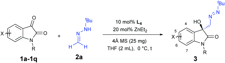 A New Asymmetric Activation Strategy For Hydrazones As Acyl Anion Equivalents In The Bimetallic Catalyzed Carbonyl Ene Reaction Organic Biomolecular Chemistry Rsc Publishing