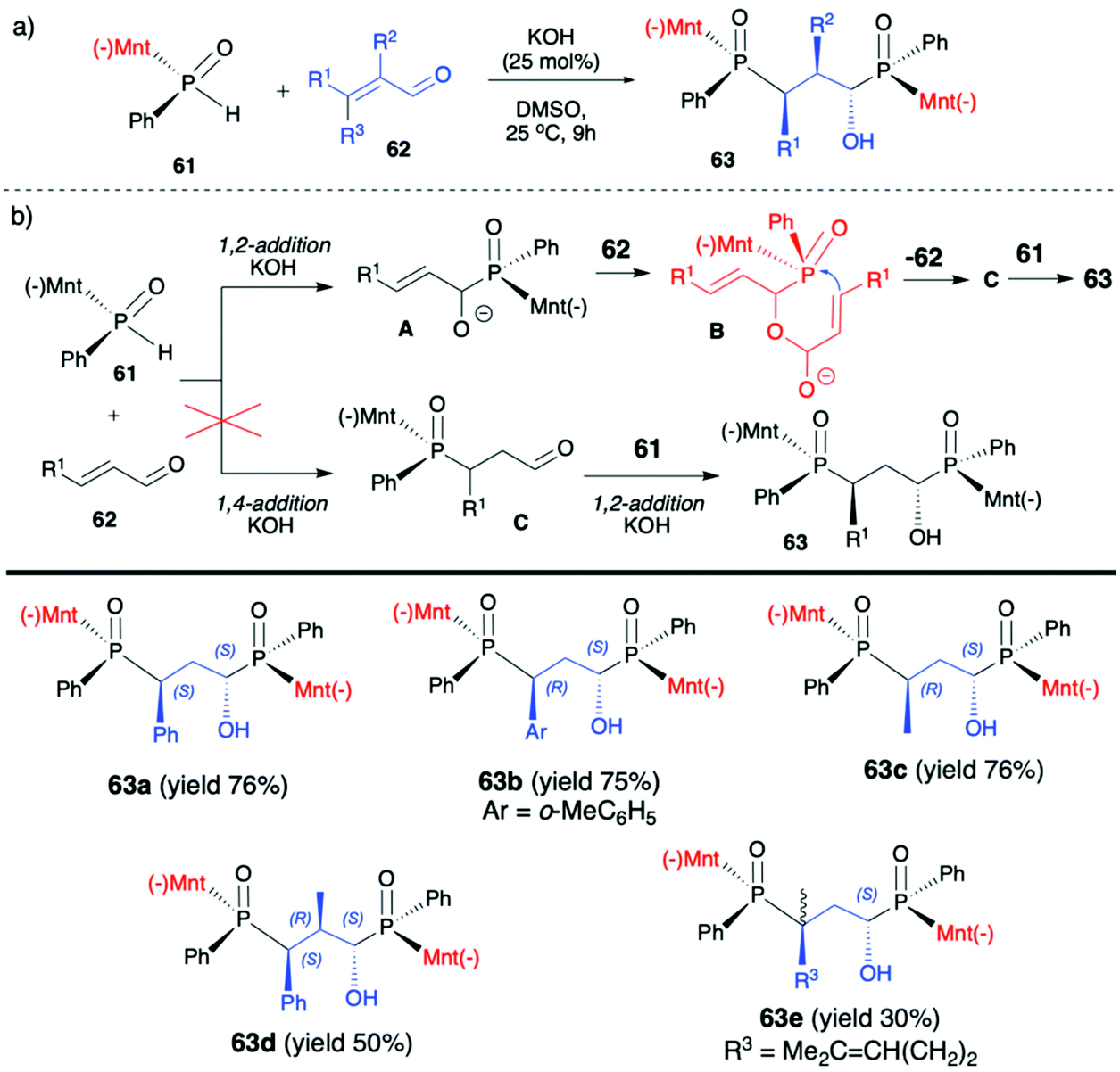 Asymmetric synthesis of organophosphorus compounds using H–P reagents ...