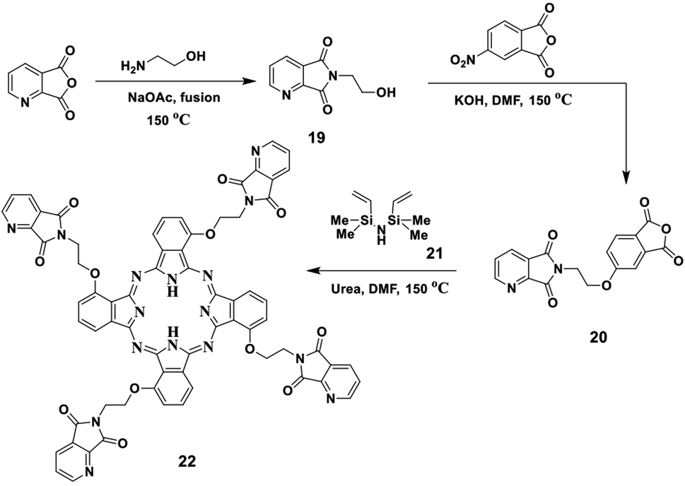 Design And Synthesis Of Novel Phthalocyanines As Potential Antioxidant