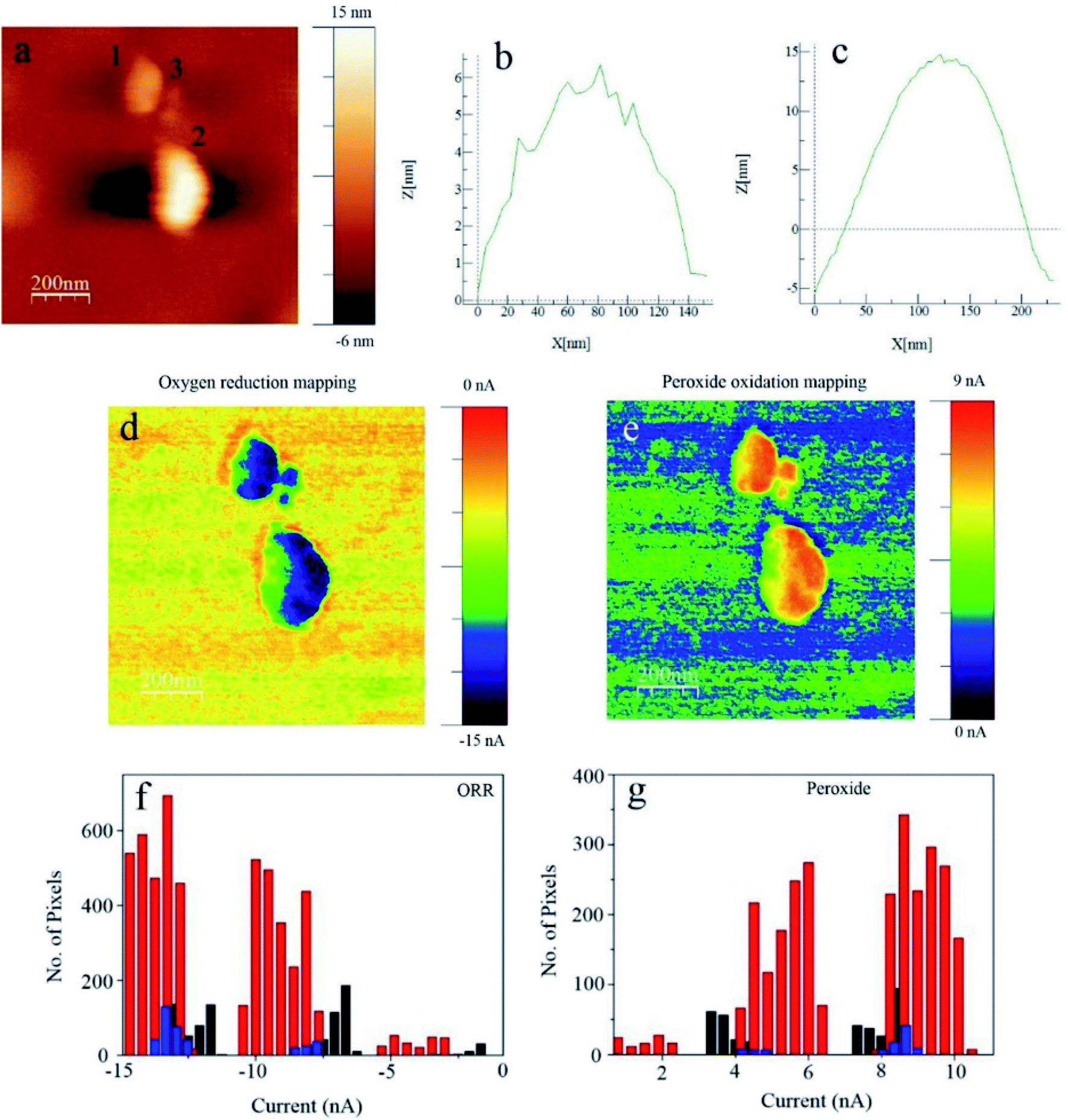 Local probe investigation of electrocatalytic activity - Chemical ...