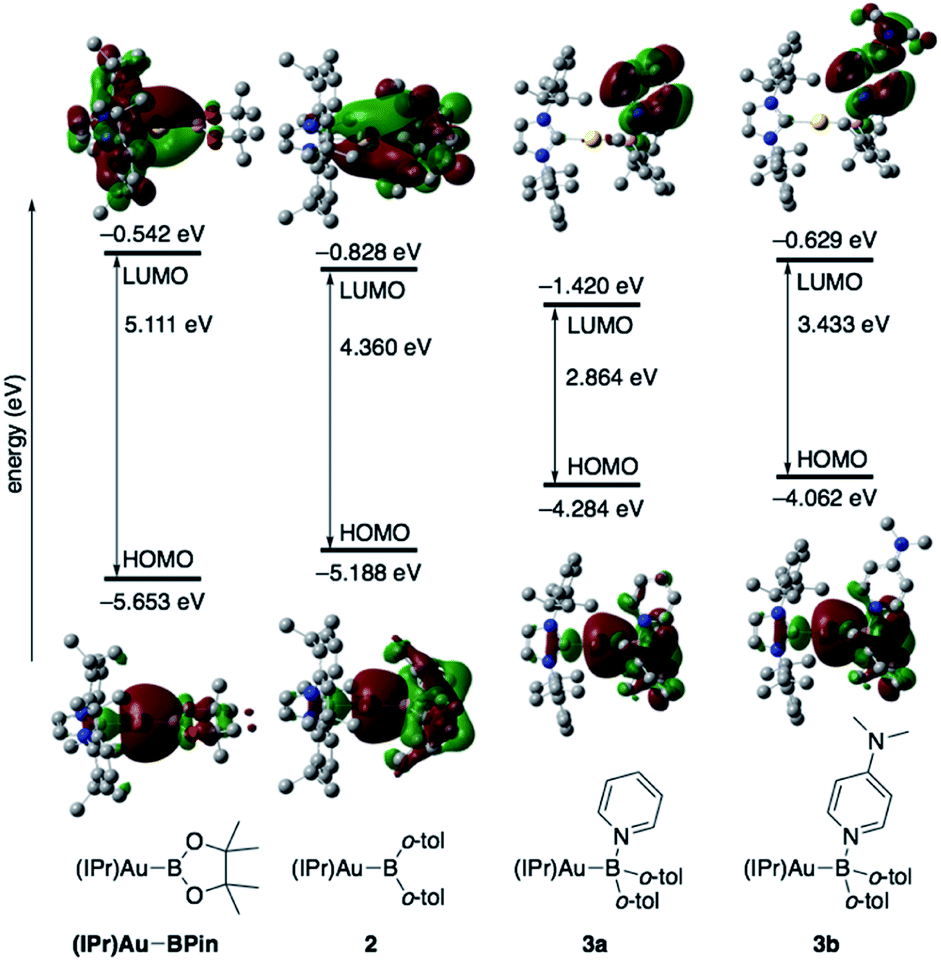 Nucleophilic Reactivity Of The Gold Atom In A Diarylborylgold I Complex Toward Polar Multiple Bonds Chemical Science Rsc Publishing