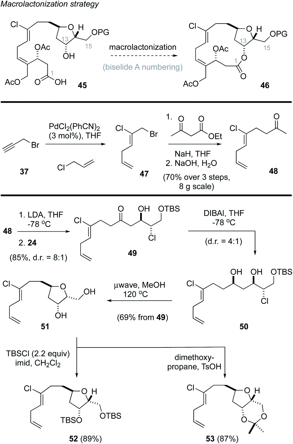 Total Synthesis Of Biselide A Chemical Science Rsc Publishing