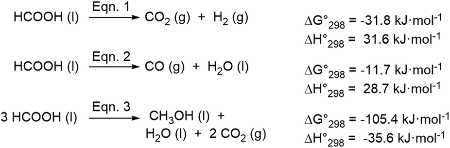 Hcooh Disproportionation To Meoh Promoted By Molybdenum Pnp Complexes Chemical Science Rsc Publishing