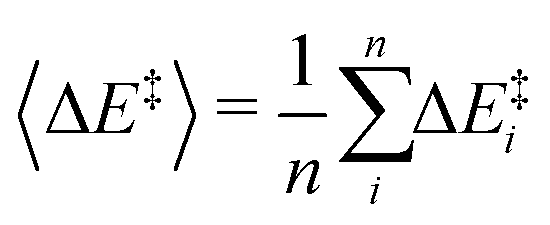 Exponential averaging versus umbrella sampling for computing the QM/MM free  energy barrier of the initial step of the desuccinylation reaction catalyz   - Physical Chemistry Chemical Physics (RSC Publishing)  DOI:10.1039/D1CP05007A