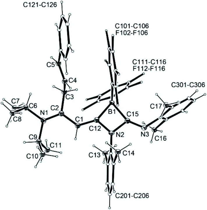 Formation of cyclic (boryl)iminomethane derivatives by the