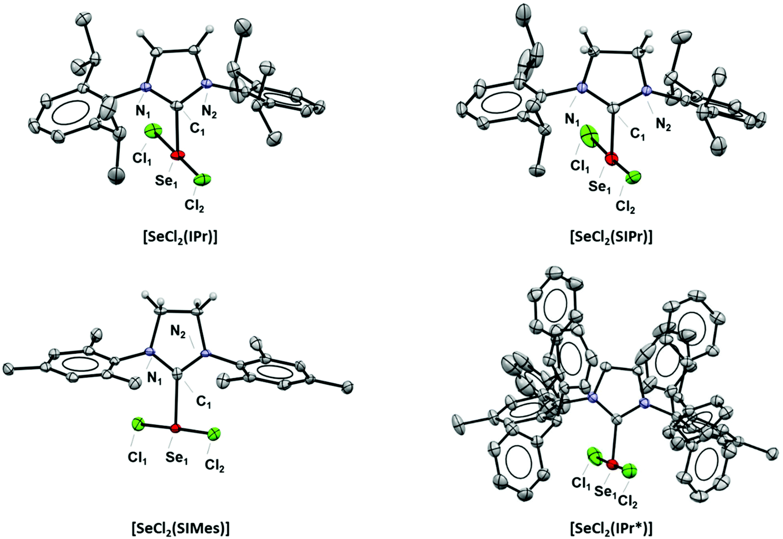Reactions of N -heterocyclic carbene-based chalcogenoureas with