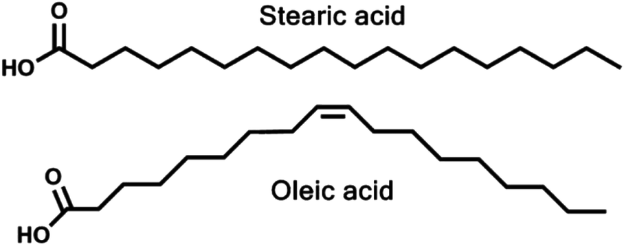 Difference Between Stearic Acid and Oleic Acid