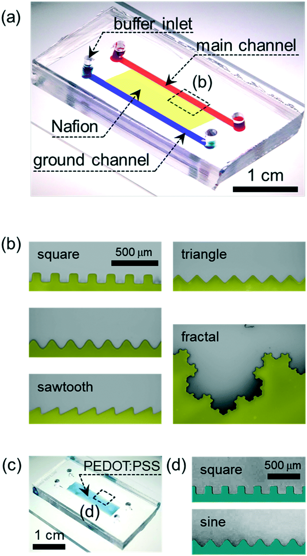 Adhesive lift method for patterning arbitrary-shaped thin ion-selective  films in micro/nanofluidic device - Lab on a Chip (RSC Publishing)