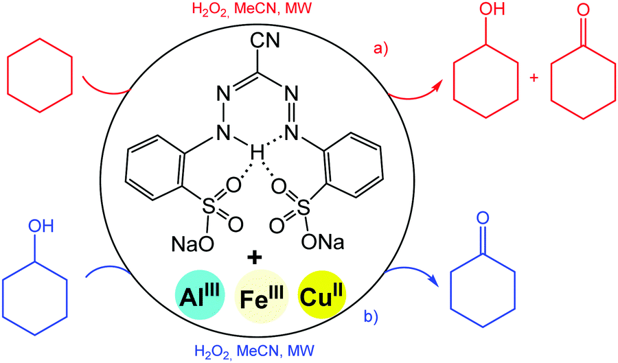 Water-soluble Al( iii ), Fe( iii ) and Cu( ii ) formazanates