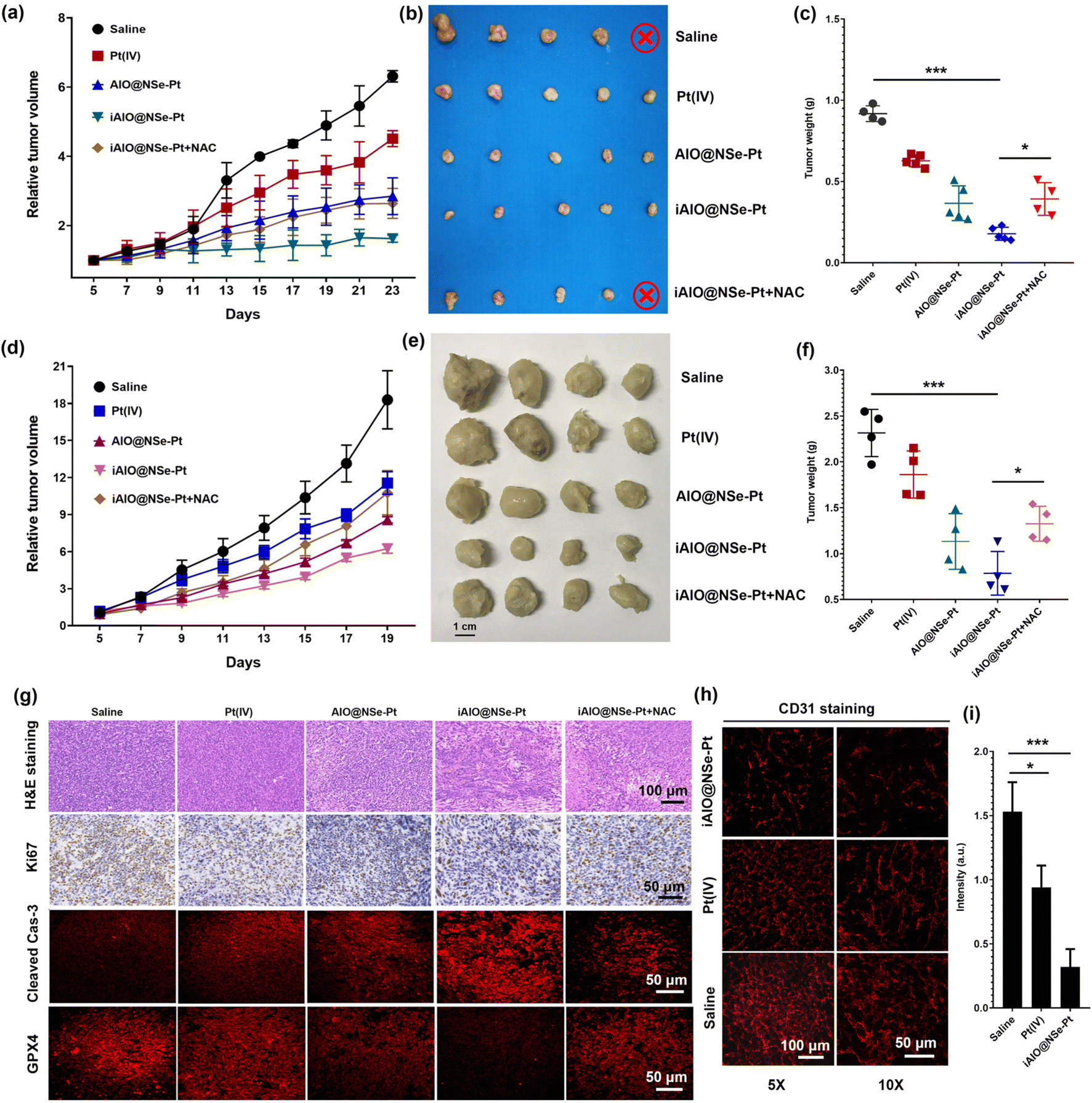 Amorphous ferric oxide-coating selenium core–shell nanoparticles 