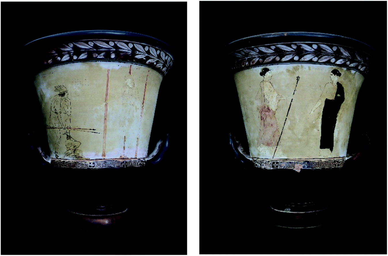 Archaeometric study of execution techniques of white Attic vases: the case  of the Perseus crater in Agrigento - RSC Advances (RSC Publishing)  DOI:10.1039/D1RA06453C