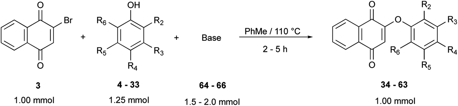 PDF) Novel one-pot synthesis of a library of 2-aryloxy- 1,4