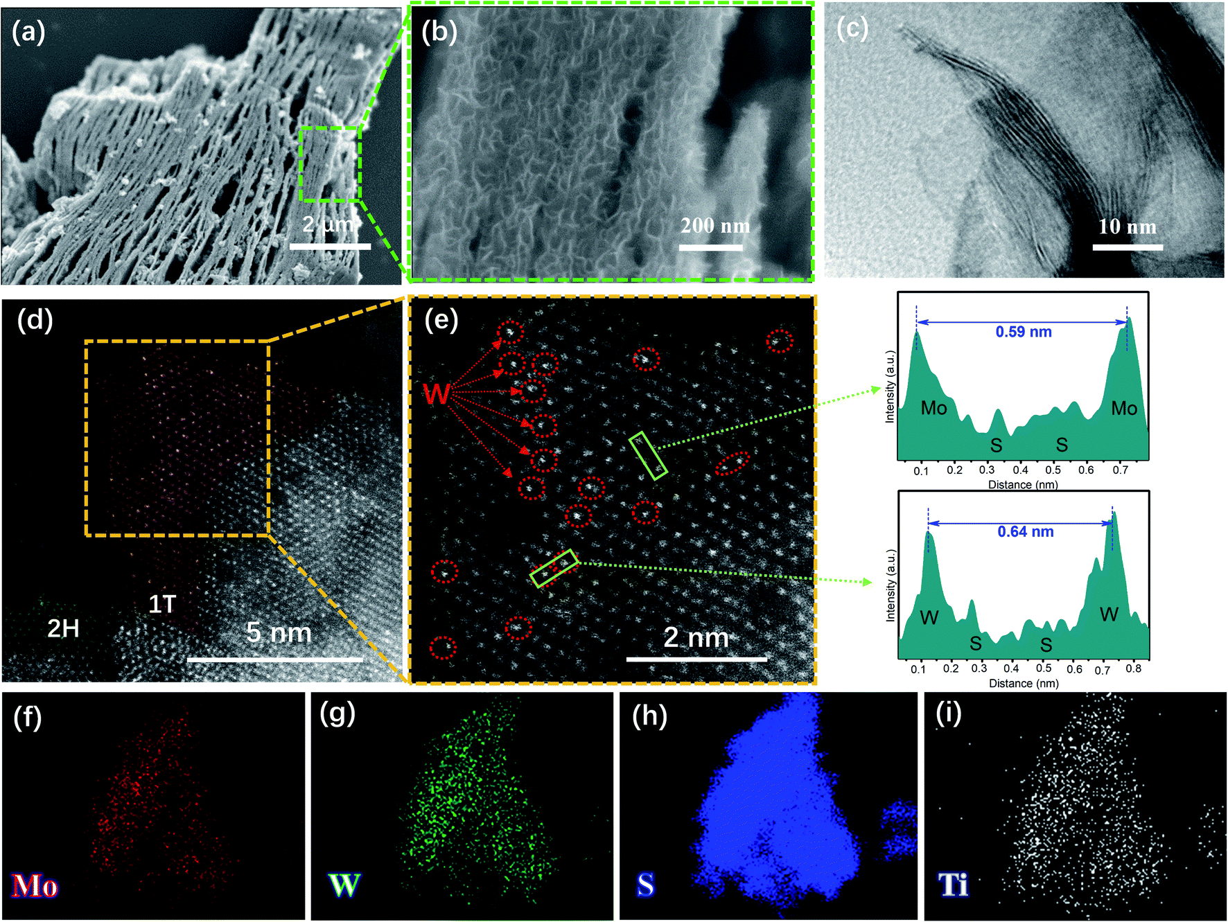 Highly stable and uniformly dispersed 1T-MoS 2 nanosheets co 