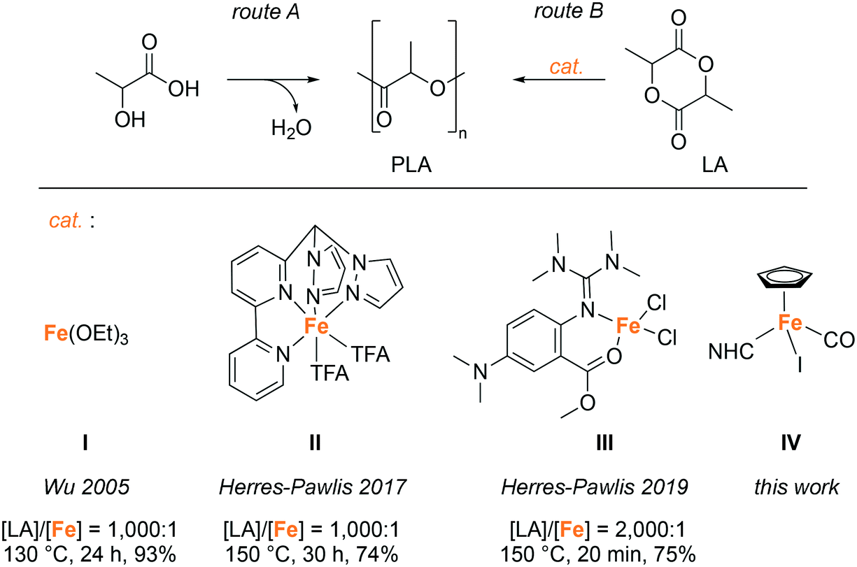 N Heterocyclic Carbene Iron Complexes Catalyze The Ring Opening