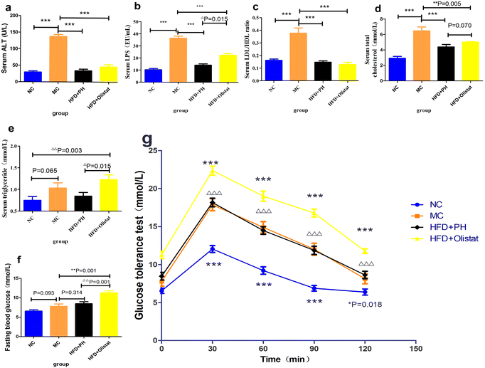 The different effects of psyllium husk and orlistat on weight control