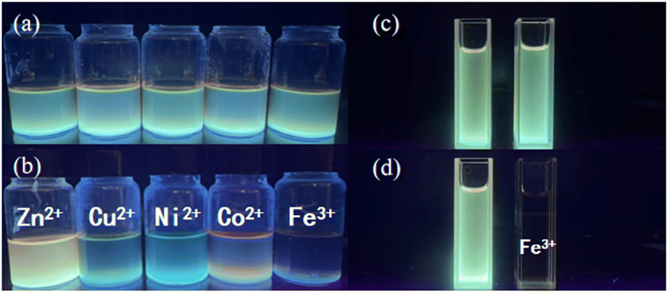 Green-light-emitting carbon dots via eco-friendly route and their ...