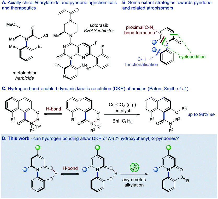 Atropselective synthesis of N -aryl pyridones via dynamic kinetic ...