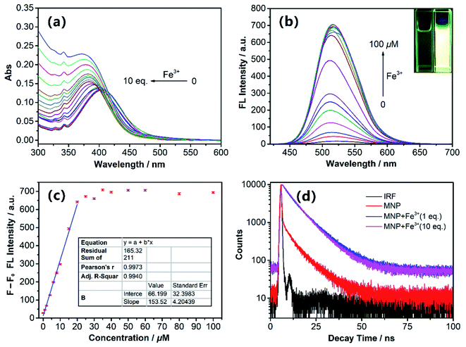 A Novel Dual Capability Naphthalimide Based Fluorescent Probe For Fe Ion Detection And