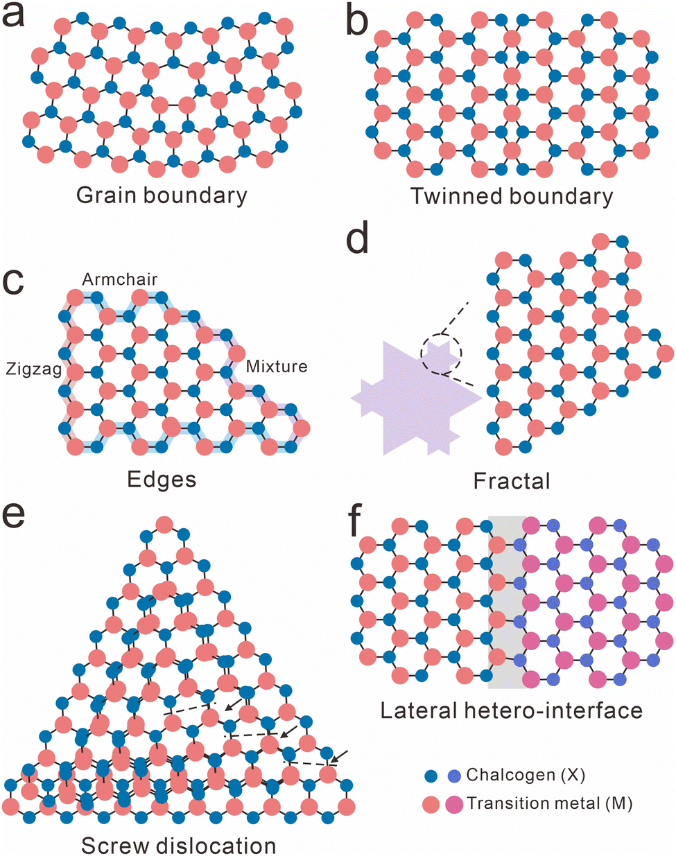 Structure modulation of two-dimensional transition metal 