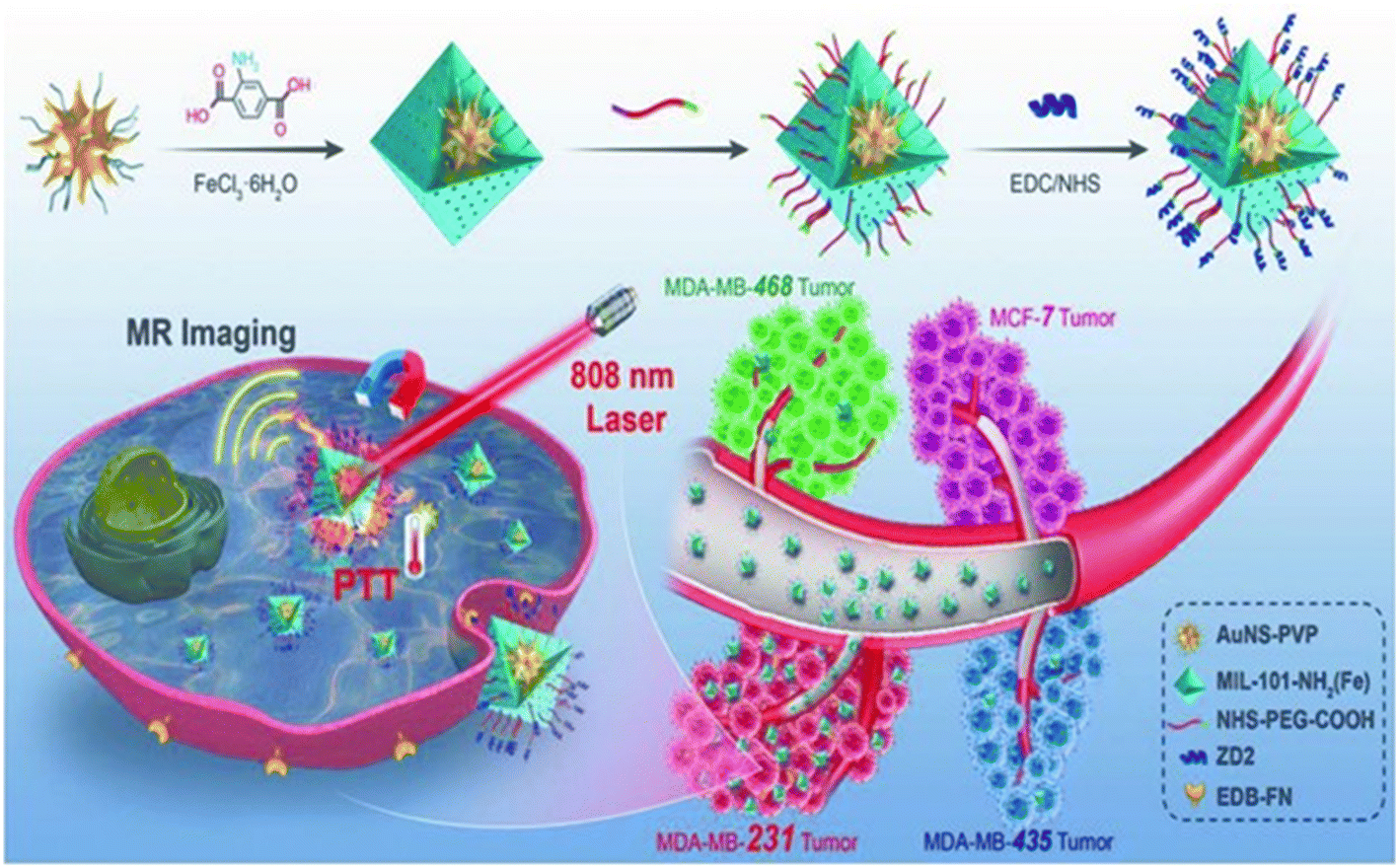 Current status of Fe-based MOFs in biomedical applications - RSC 