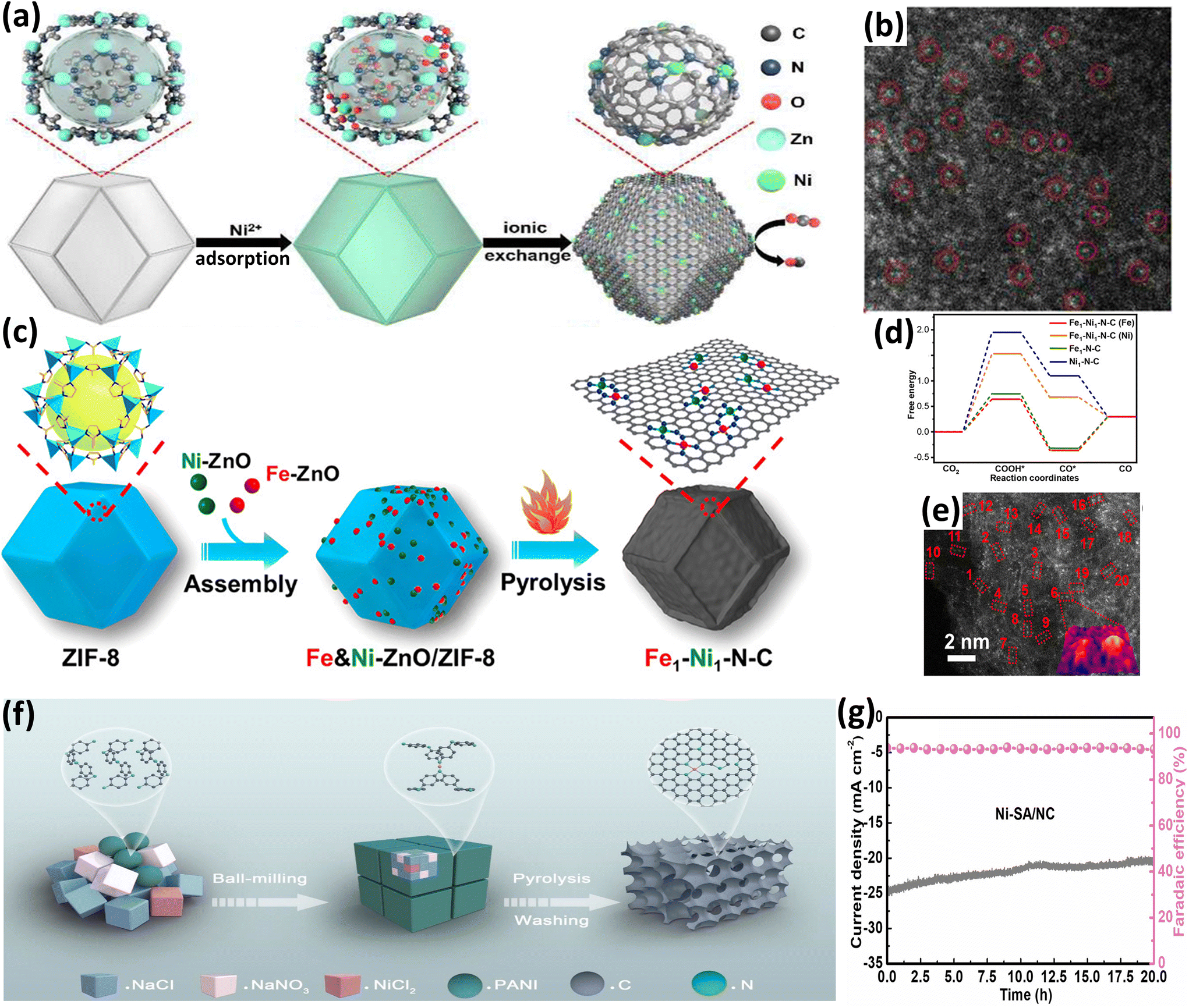 Emerging materials for electrochemical CO 2 reduction: progress and  optimization strategies of carbon-based single-atom catalysts - Nanoscale  (RSC Publishing) DOI:10.1039/D2NR06190B