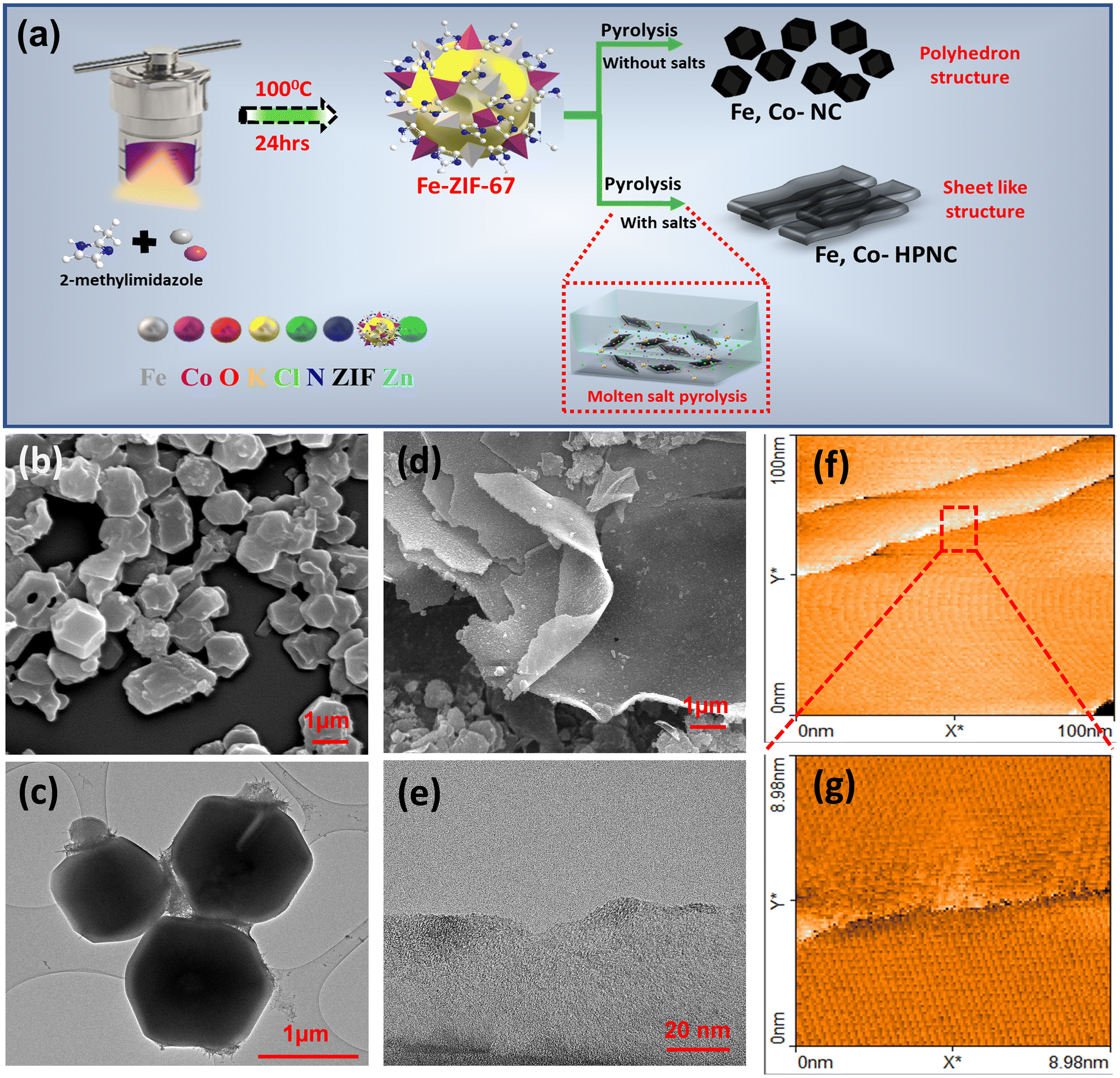 Rational design of ZIF-derived nanocarbon with dual metal Rational design of ZIF-derived nanocarbon with dual metal