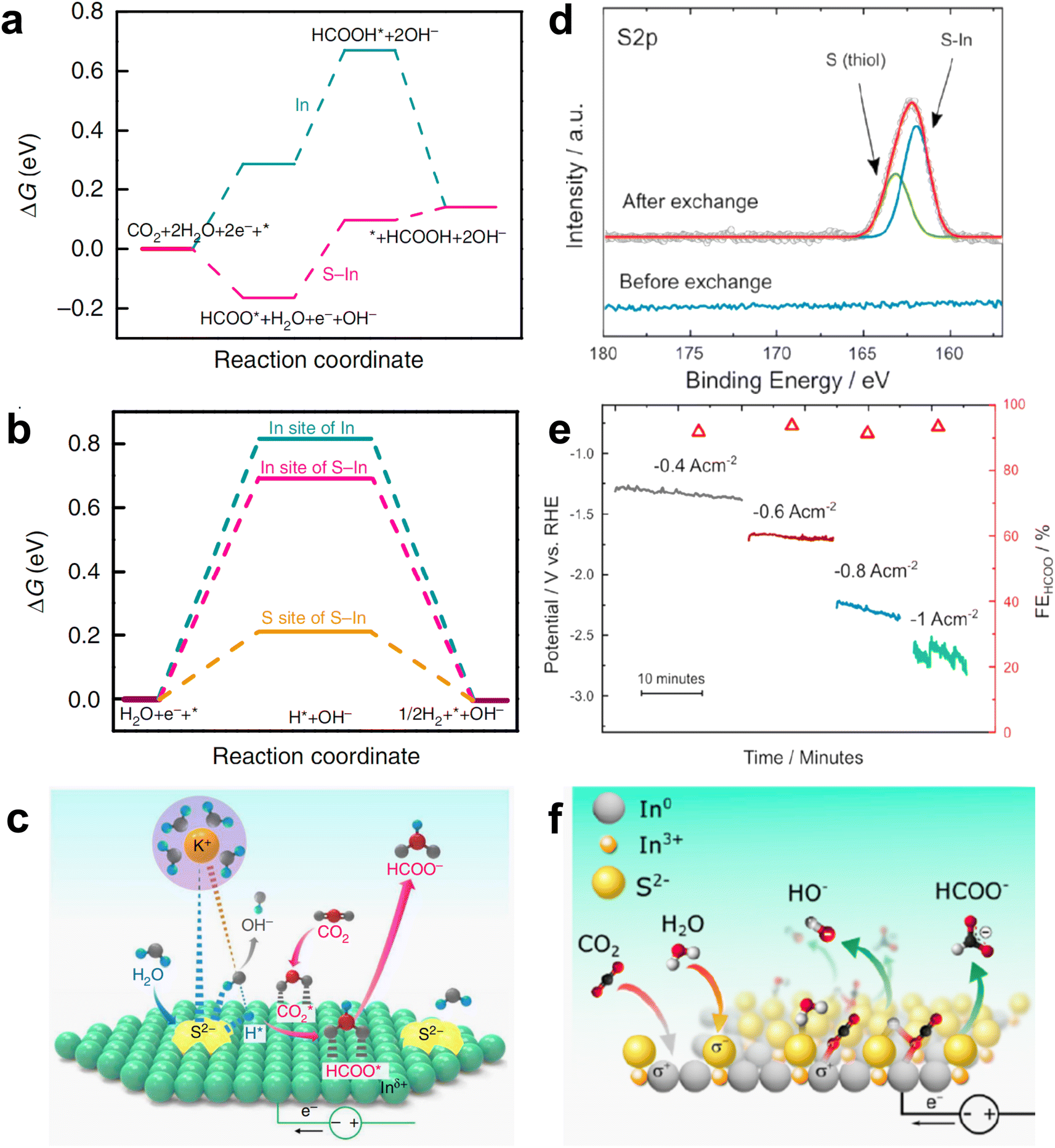 Photoelectrochemical and electrochemical CO 2 reduction to formate 