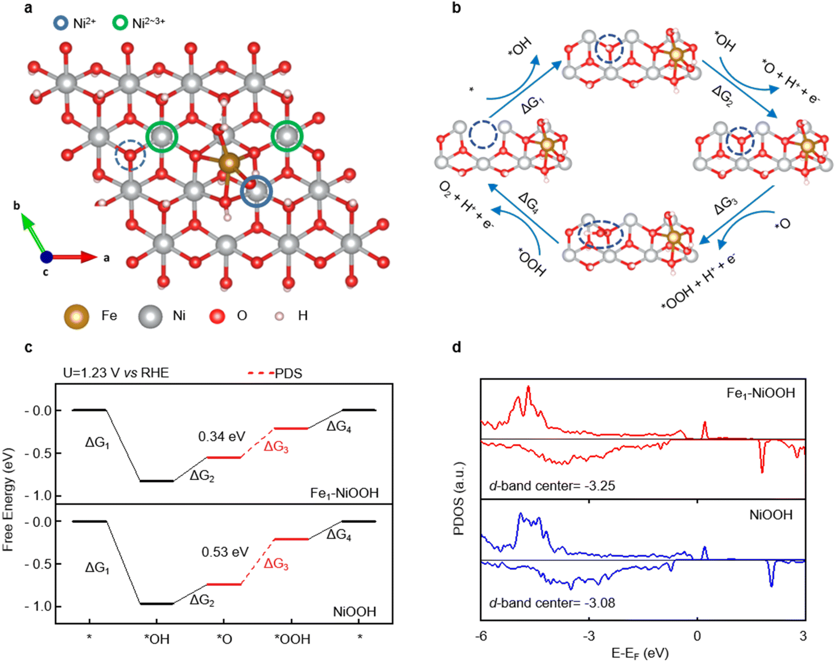 Redirecting dynamic surface restructuring of a layered transition metal  oxide catalyst for superior water oxidation