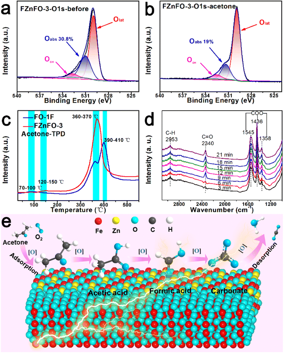 In situ construction of AFe 2 O 4 /Fe 2 O 3 (A = Cd, Ca, Zn) array 