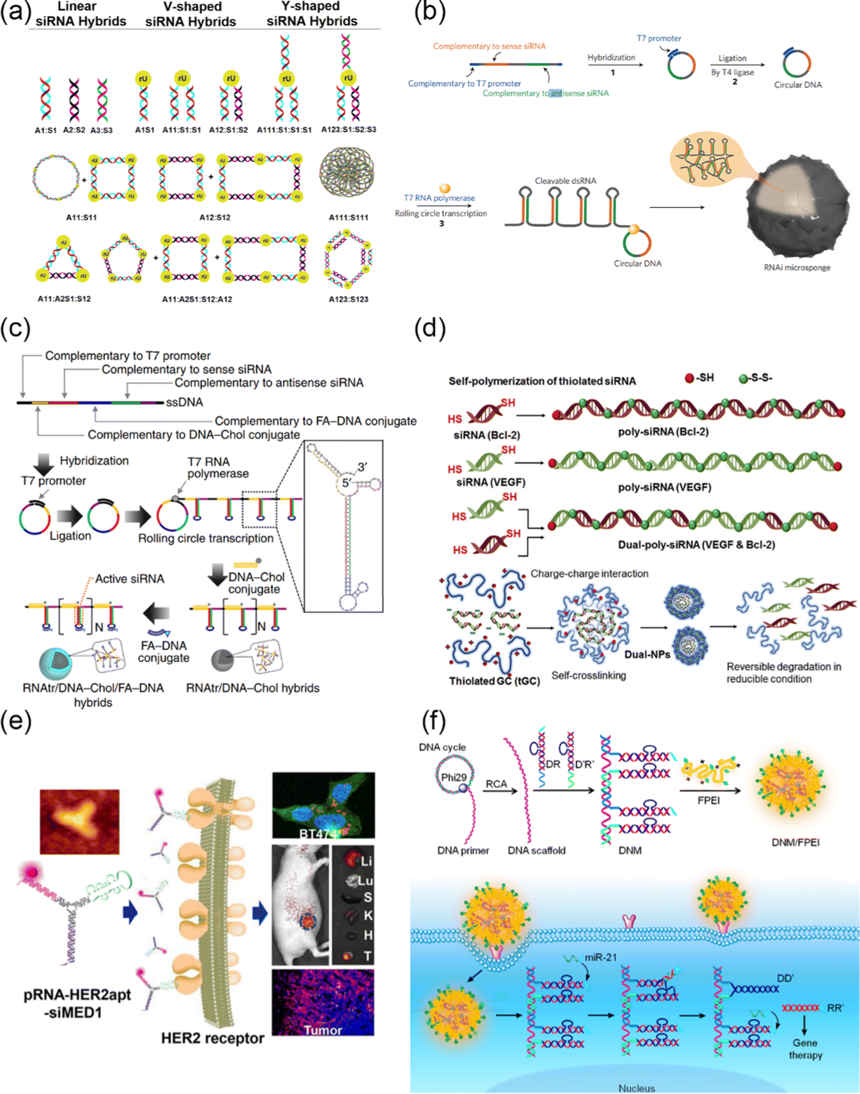 Nucleic acid-based artificial nanocarriers for gene therapy 